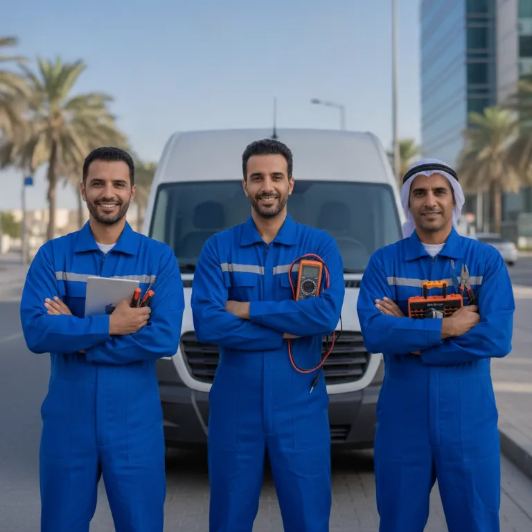 صيانة كمبيوتر فريق في نايف